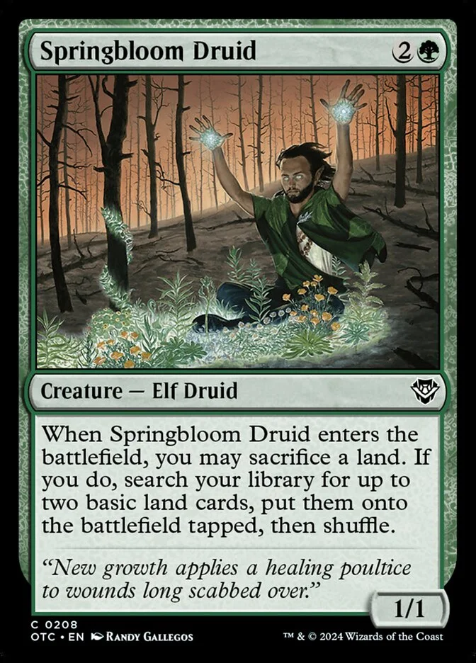 Springbloom Druid 「OTC/208」「EN」