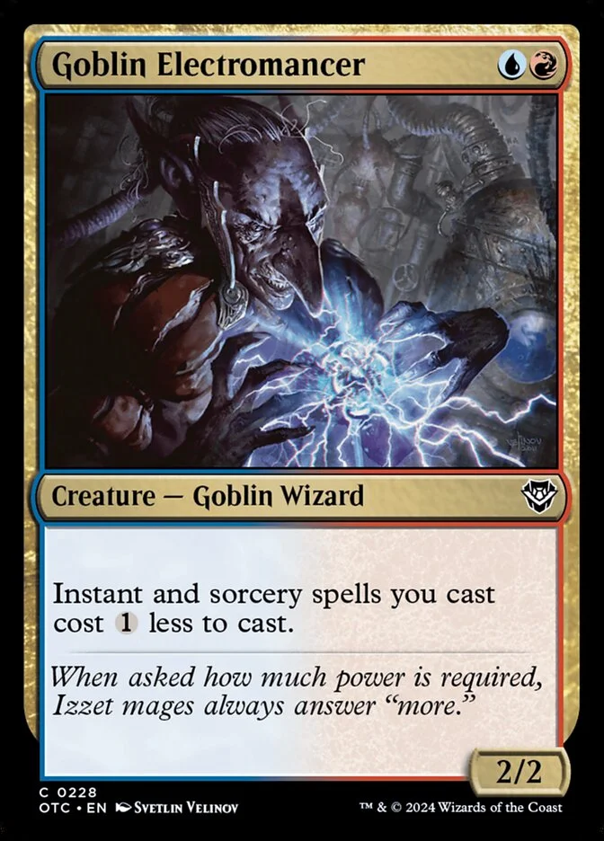 Goblin Electromancer 「OTC/228」「EN」