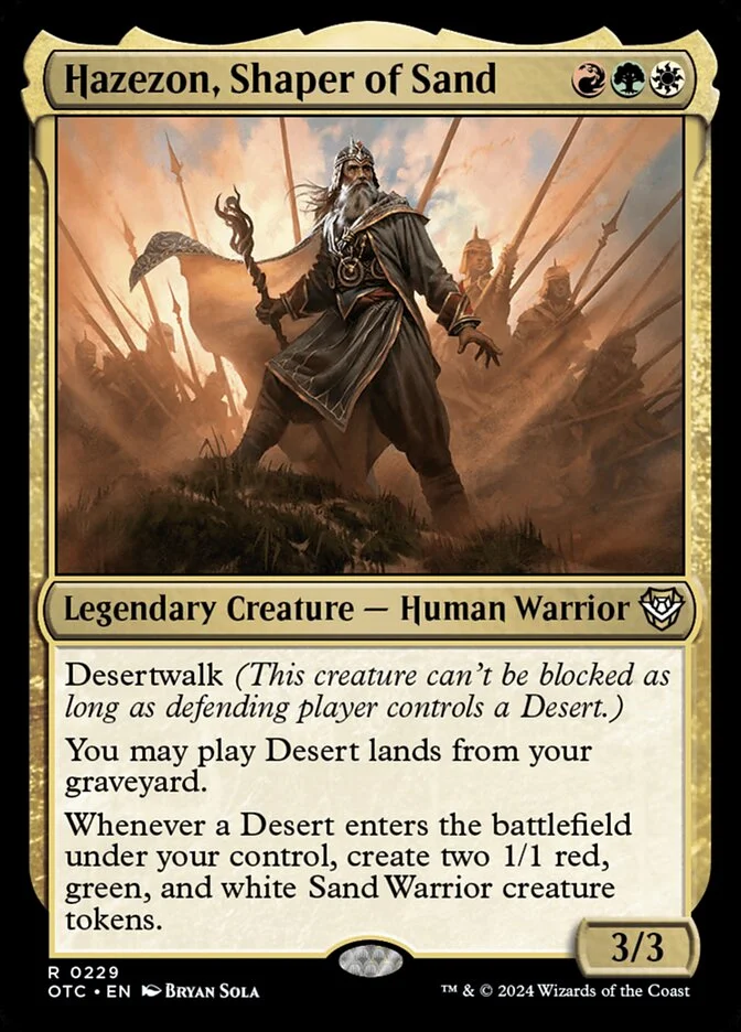 Hazezon, Shaper of Sand 「OTC/229」「EN」