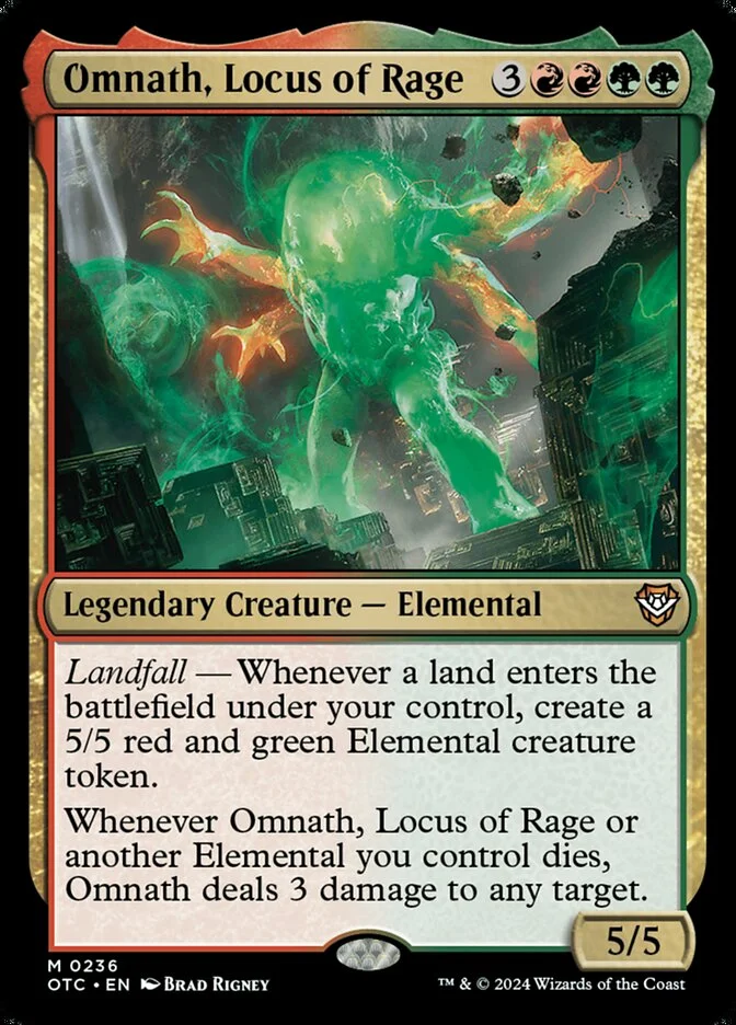 Omnath, Locus of Rage 「OTC/236」「EN」