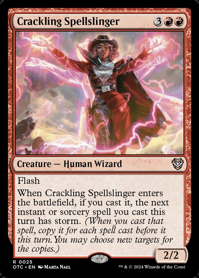 Crackling Spellslinger 「OTC/25」「EN」