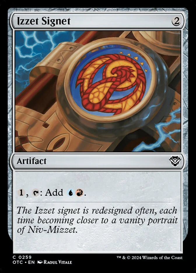 Izzet Signet 「OTC/259」「EN」