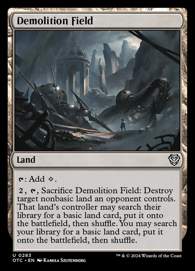 Demolition Field 「OTC/283」「EN」