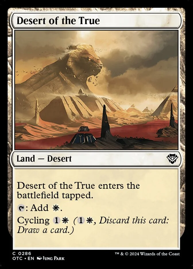 Desert of the True 「OTC/286」「EN」