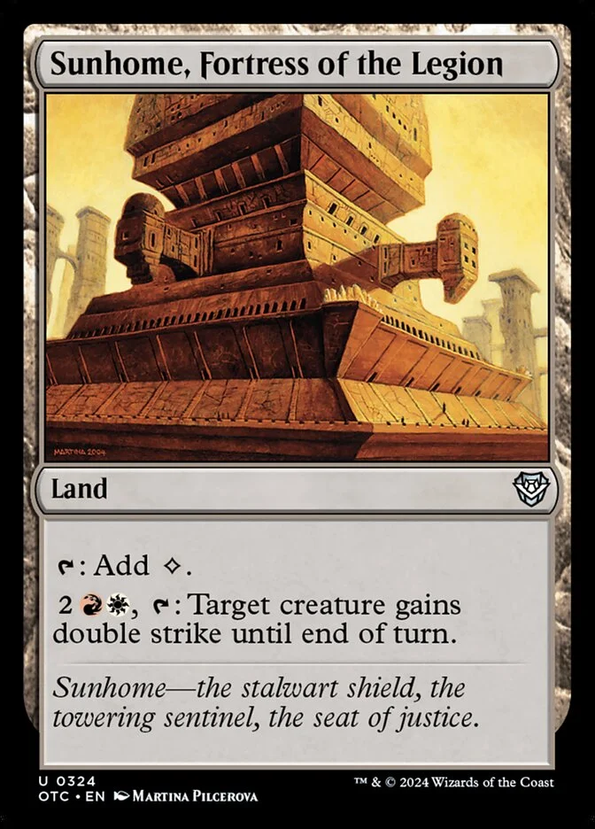 Sunhome, Fortress of the Legion 「OTC/324」「EN」
