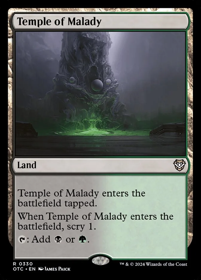 Temple of Malady 「OTC/330」「EN」