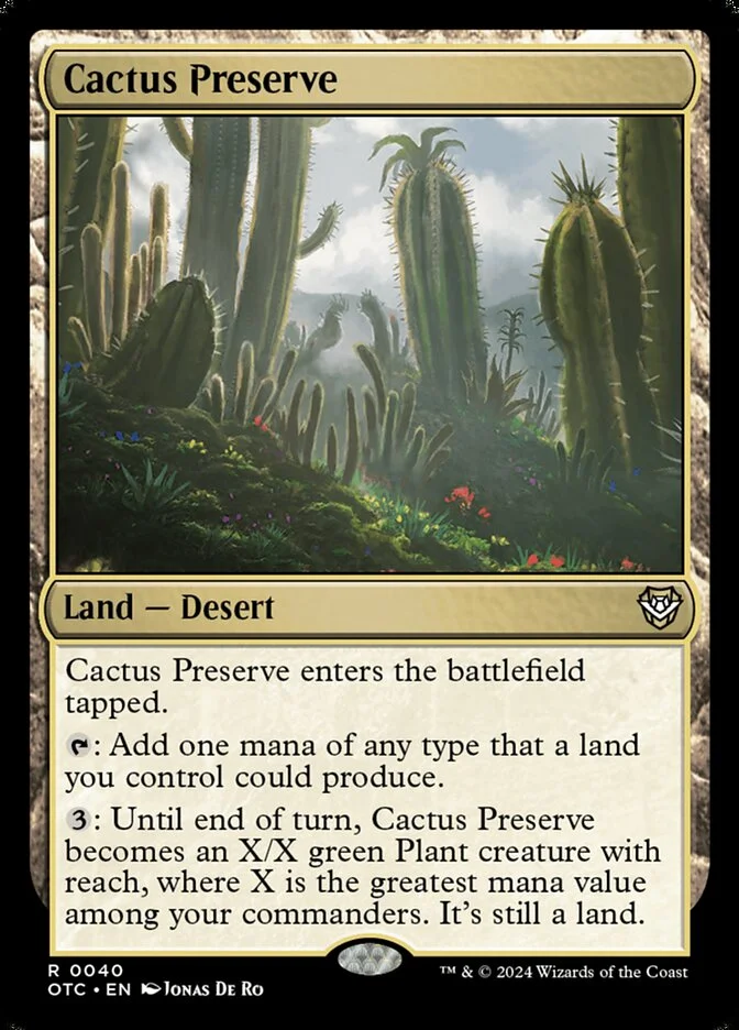Cactus Preserve 「OTC/40」「EN」