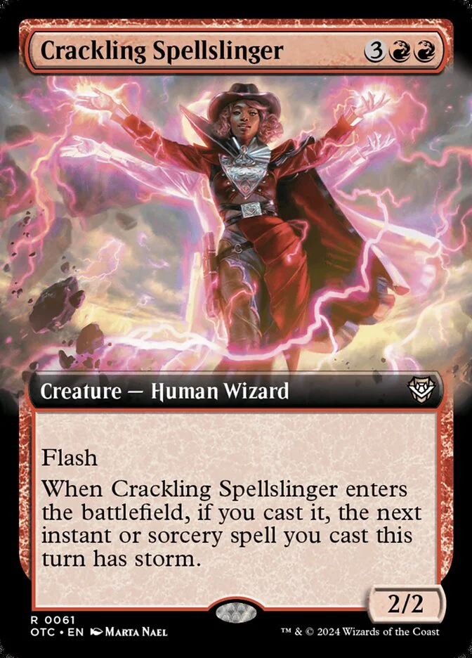 Crackling Spellslinger 「OTC/61」「EN」
