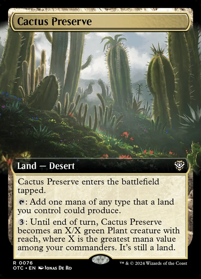 Cactus Preserve 「OTC/76」「EN」