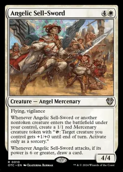Angelic Sell-Sword #10 · Magic: The Gathering