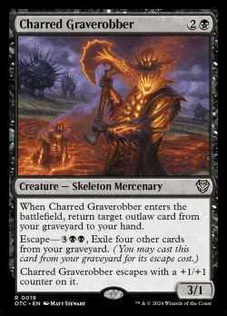 Charred Graverobber #19 · Magic: The Gathering