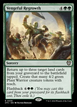 Vengeful Regrowth #35 · Magic: The Gathering