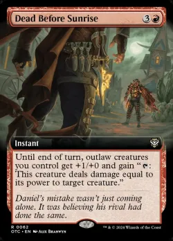 Dead Before Sunrise #62 · Magic: The Gathering