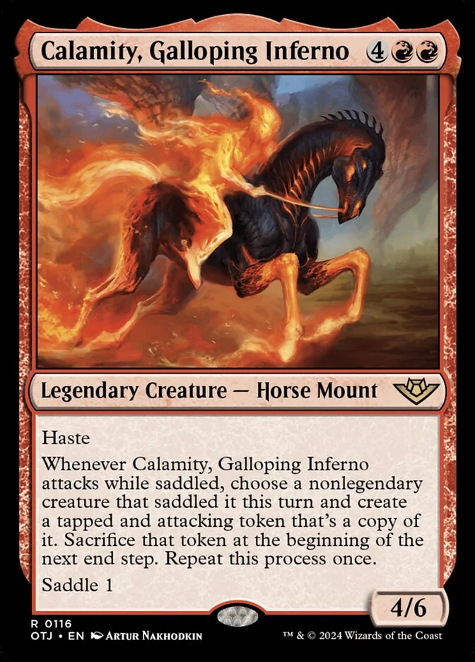 Calamity, Galloping Inferno 「OTJ/116」「EN」