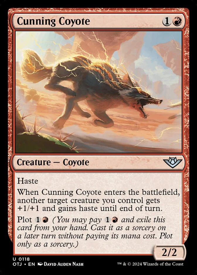 Cunning Coyote 「OTJ/118」「EN」
