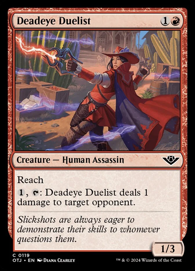 Deadeye Duelist 「OTJ/119」「EN」