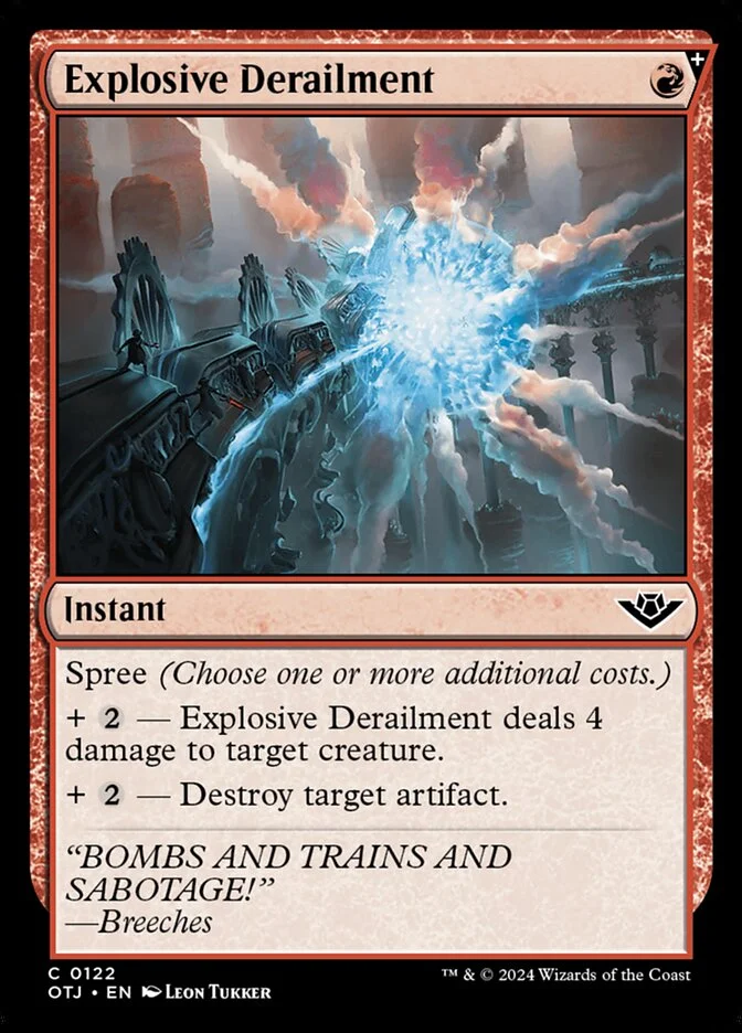 Explosive Derailment 「OTJ/122」「EN」