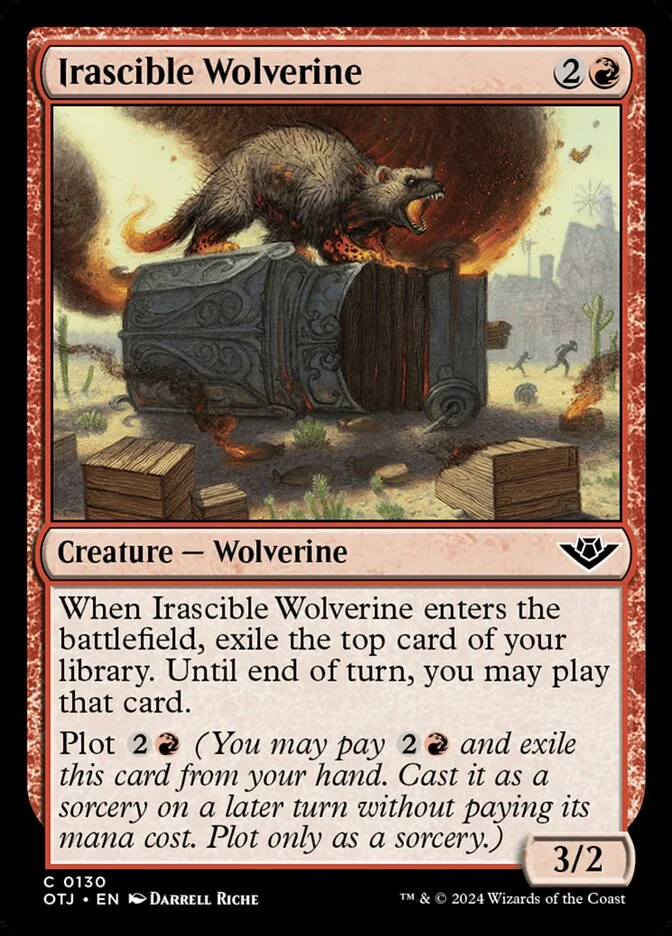 Irascible Wolverine 「OTJ/130」「EN」