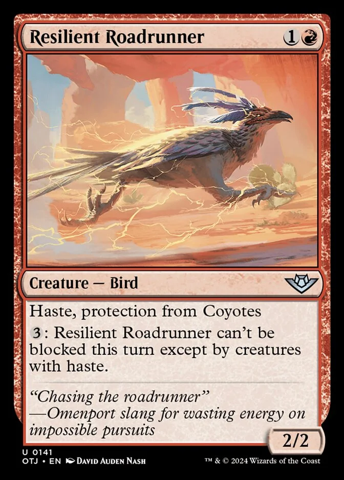 Resilient Roadrunner 「OTJ/141」「EN」