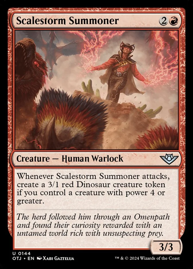 Scalestorm Summoner 「OTJ/144」「EN」