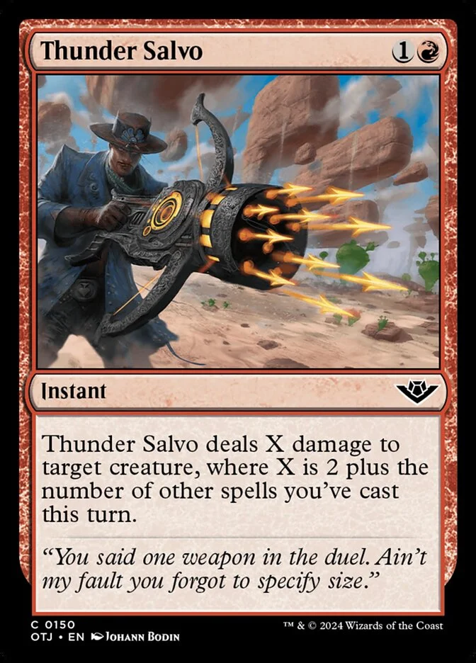 Thunder Salvo 「OTJ/150」「EN」