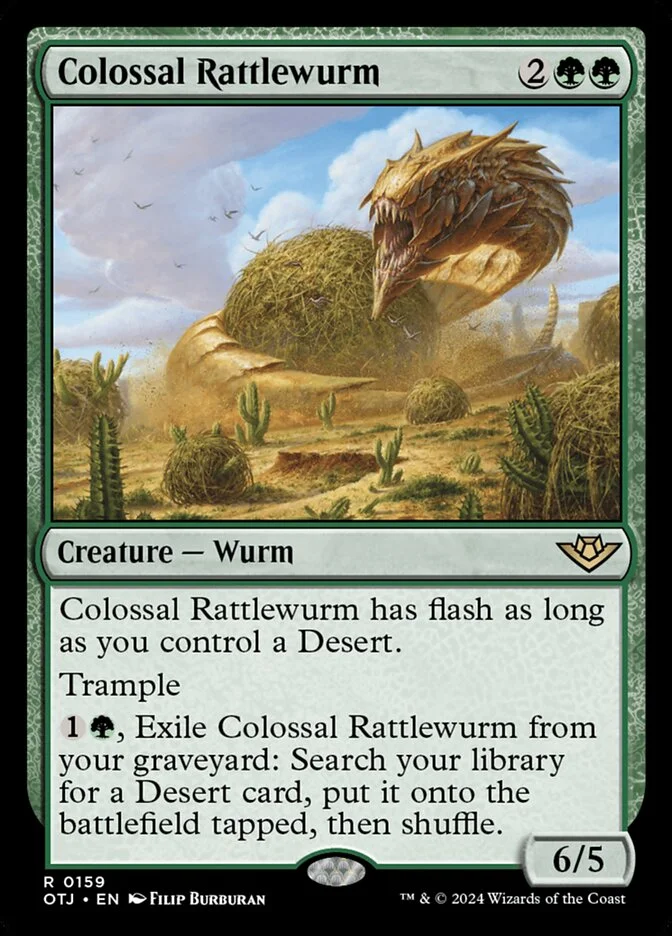 Colossal Rattlewurm 「OTJ/159」「EN」