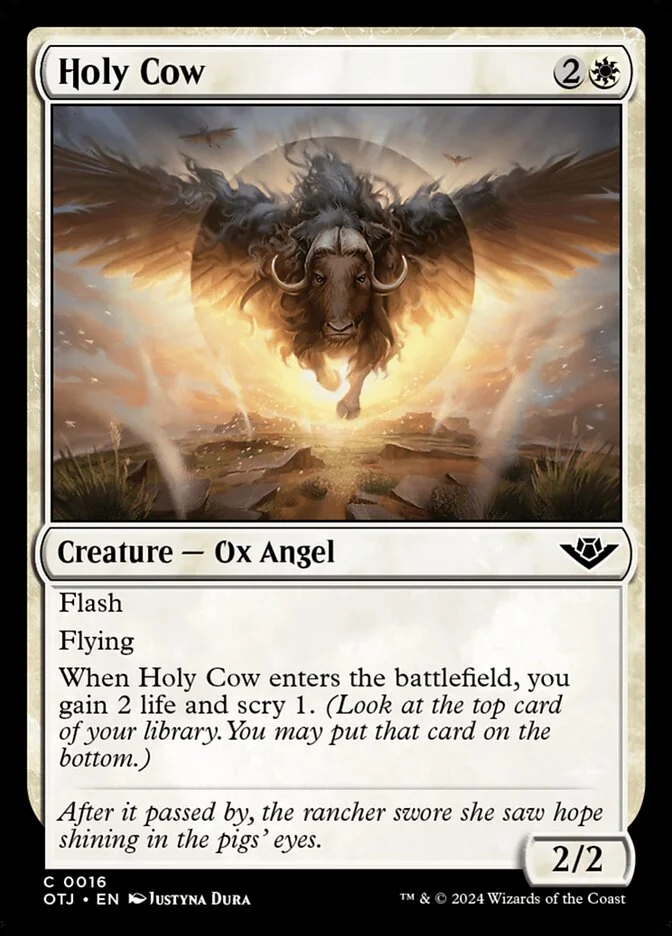 Holy Cow 「OTJ/16」「EN」