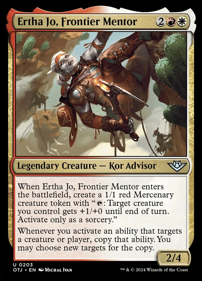 Ertha Jo, Frontier Mentor 「OTJ/203」「EN」