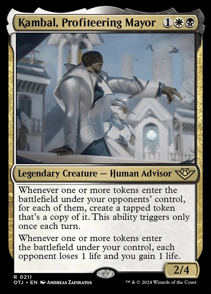 Kambal, Profiteering Mayor 「OTJ/211」「EN」