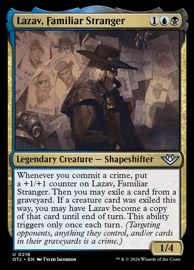 Lazav, Familiar Stranger 「OTJ/216」「EN」
