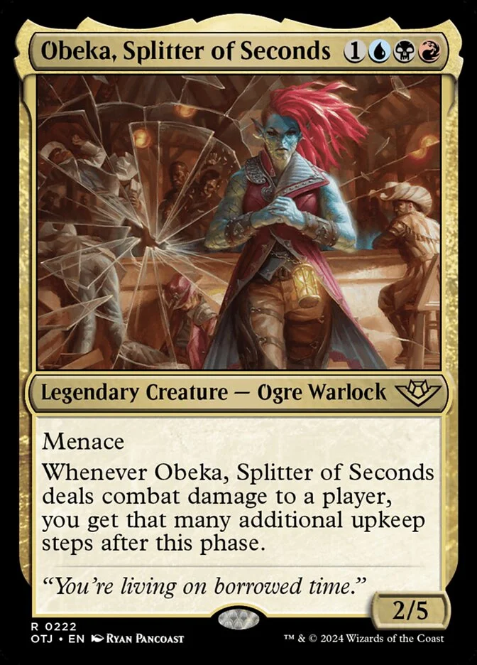 Obeka, Splitter of Seconds 「OTJ/222」「EN」
