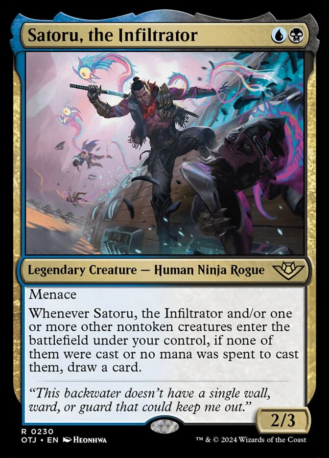 Satoru, the Infiltrator 「OTJ/230」「EN」