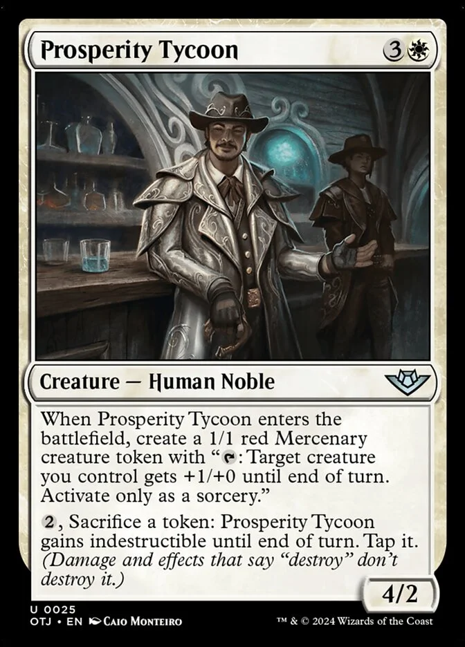 Prosperity Tycoon 「OTJ/25」「EN」