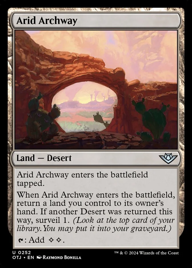 Arid Archway 「OTJ/252」「EN」