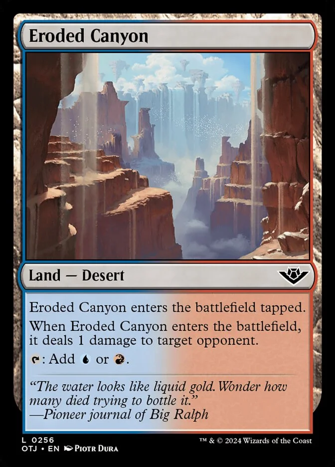 Eroded Canyon 「OTJ/256」「EN」