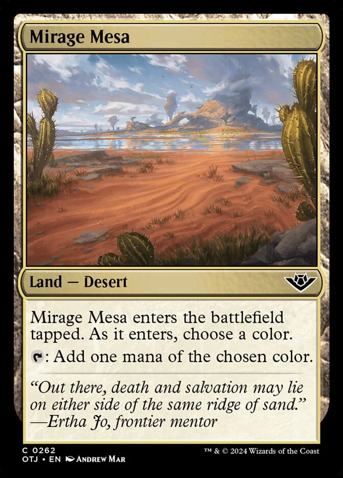 Mirage Mesa 「OTJ/262」「EN」
