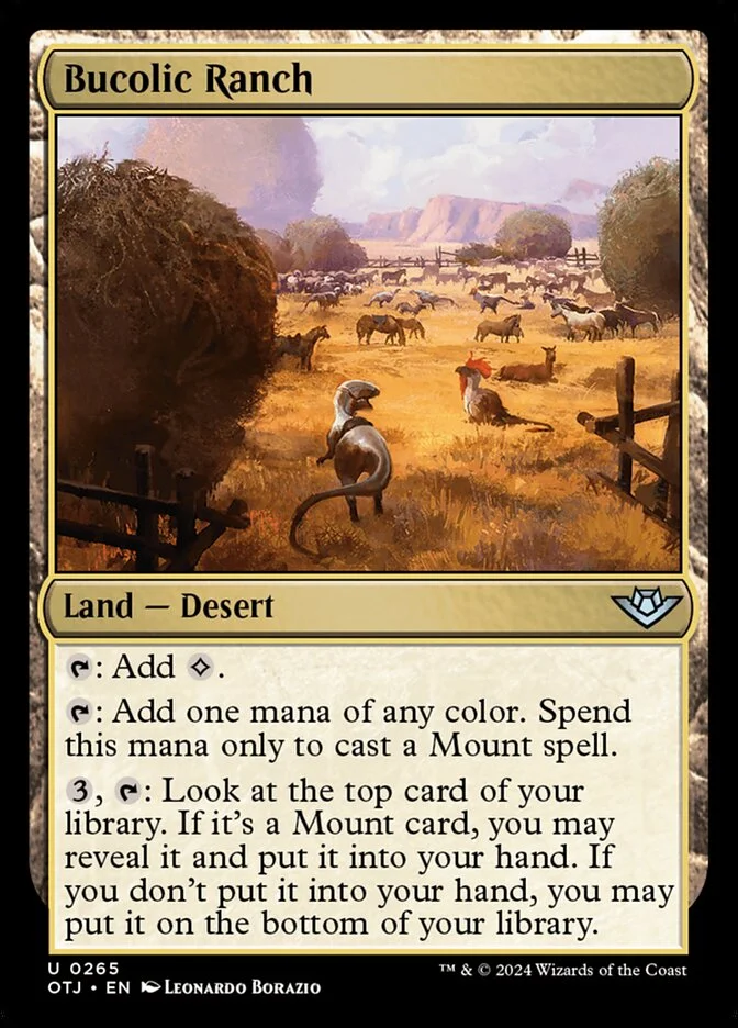 Bucolic Ranch 「OTJ/265」「EN」