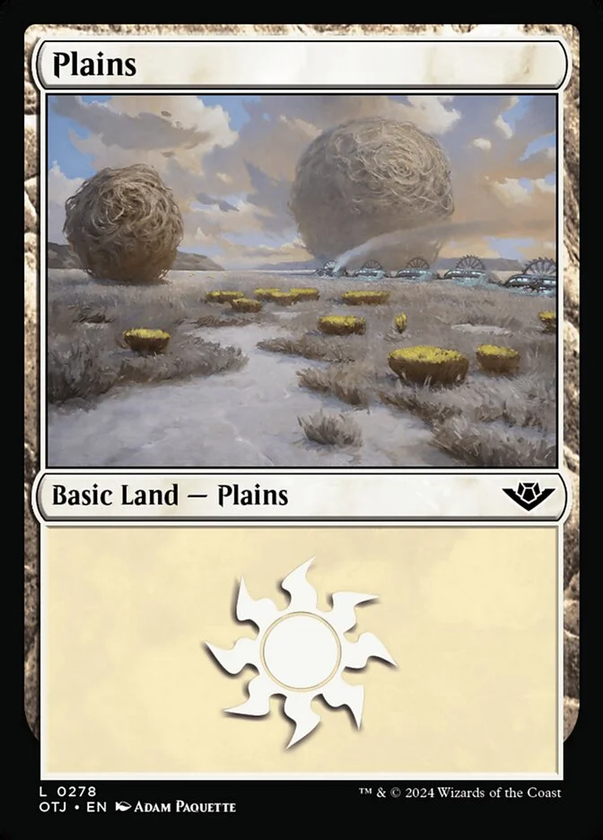 Plains 「OTJ/278」「EN」