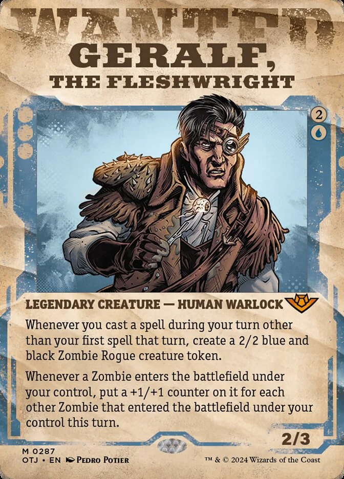 Geralf, the Fleshwright 「OTJ/287」「EN」