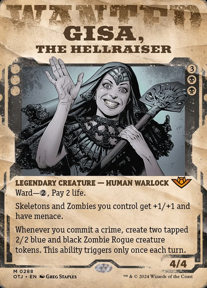 Gisa, the Hellraiser 「OTJ/288」「EN」