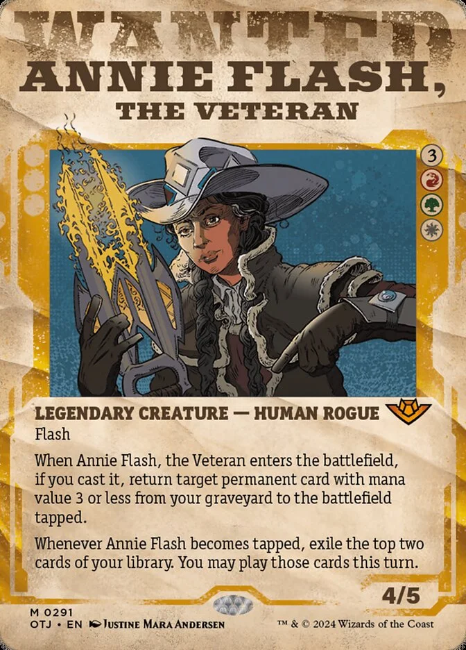 Annie Flash, the Veteran 「OTJ/291」「EN」