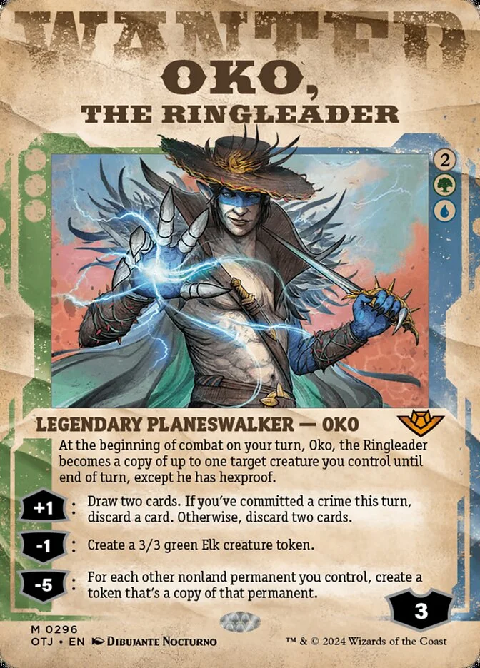 Oko, the Ringleader 「OTJ/296」「EN」