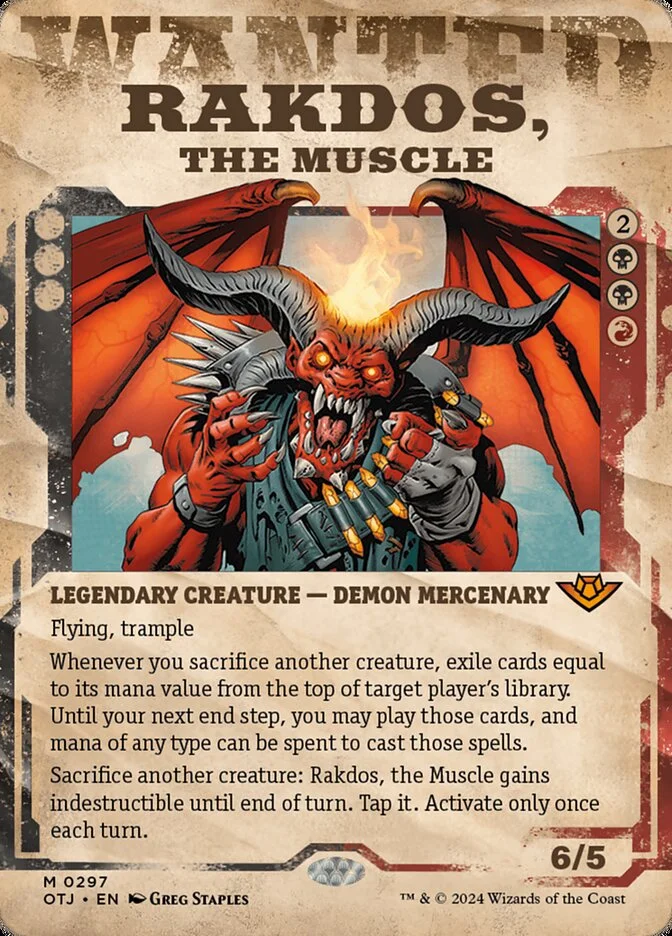 Rakdos, the Muscle 「OTJ/297」「EN」