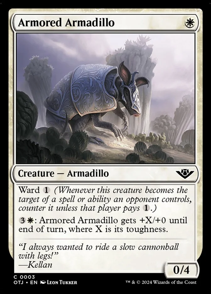 Armored Armadillo 「OTJ/3」「EN」