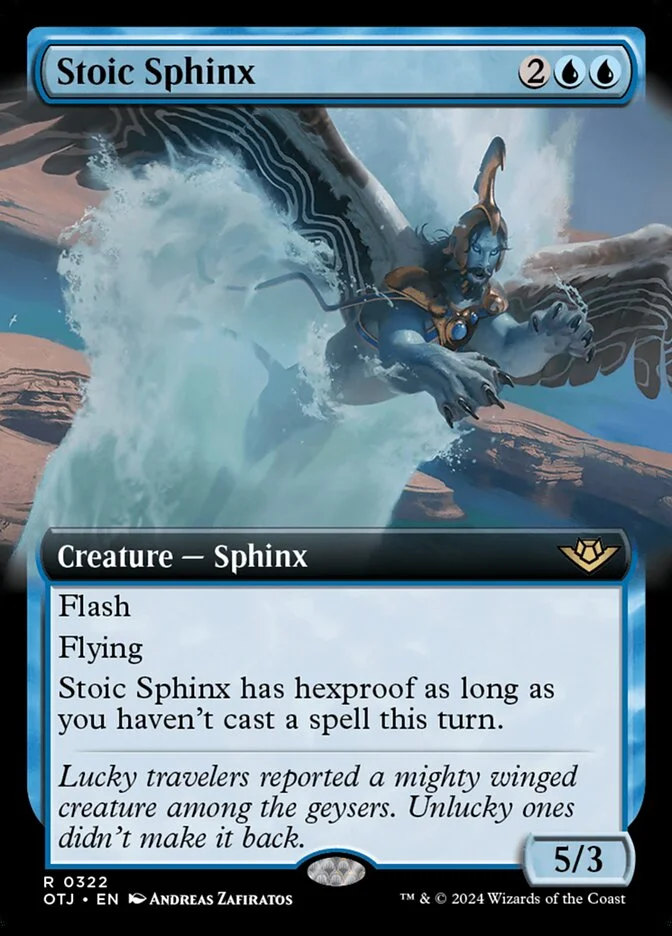 Stoic Sphinx 「OTJ/322」「EN」