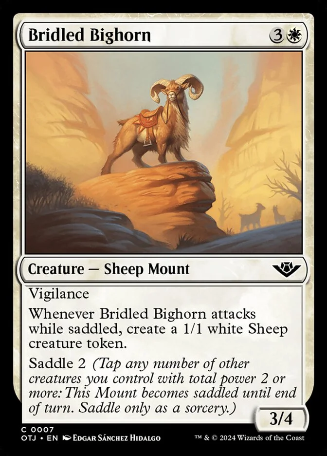 Bridled Bighorn 「OTJ/7」「EN」