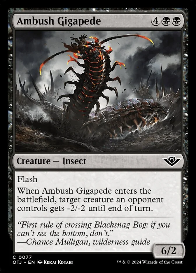 Ambush Gigapede 「OTJ/77」「EN」