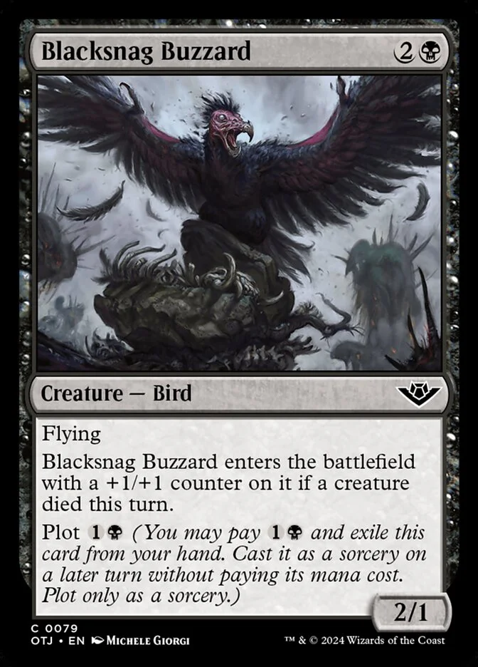Blacksnag Buzzard 「OTJ/79」「EN」