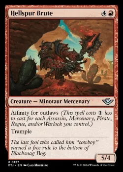 Hellspur Brute #127 · Magic: The Gathering