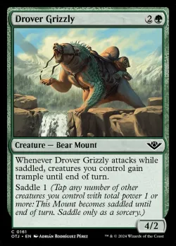 Drover Grizzly #161 · Magic: The Gathering